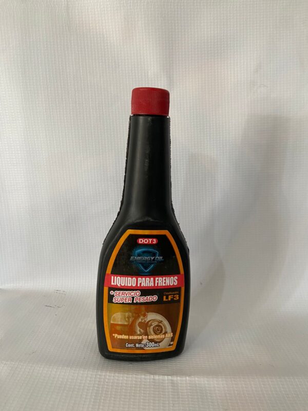 LIQUIDO DE FRENOS ENERGY OIL DOT 3 .300mL