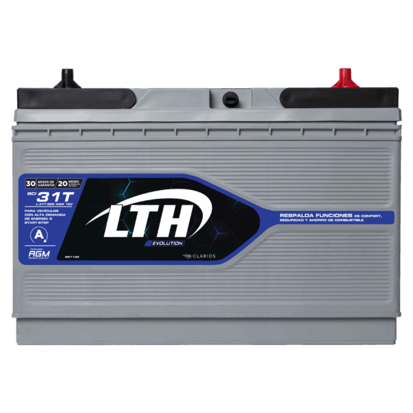 ACUMULADOR LTH 31 AGM TORNILLO 825 AMPERES