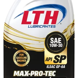 ACEITE LTH SINTETICO 10W30 API SN 1L SINTETICO