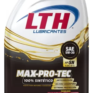 ACEITE LTH SINTETICO 5W30 API SN 1L SINTETICO