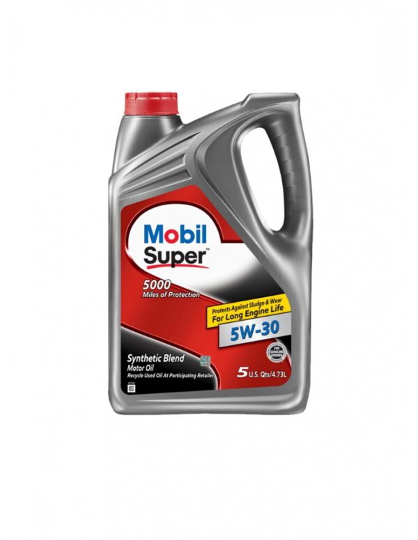 ACEITE MOBIL SUPER 5W30 SEMI SINTETICO GARRAFA