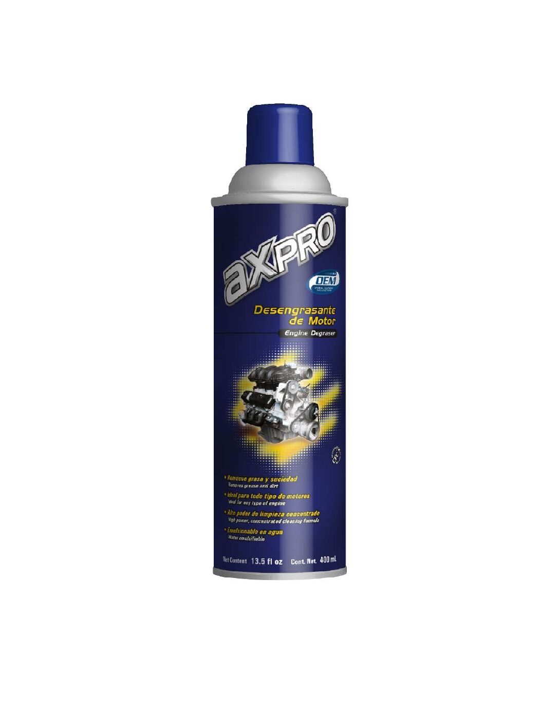 Desengrasante de motor .400 ML